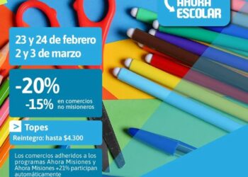 Los útiles escolares a mitad de precio con el #AhoraEscolar