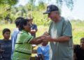 Passalacqua visitó la aldea Tacuapí en Ruiz de Montoya