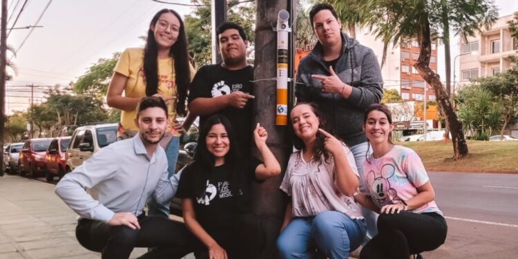 El foro ODS de Misiones instaló dos colilleros en las ciudades de Posadas y Oberá