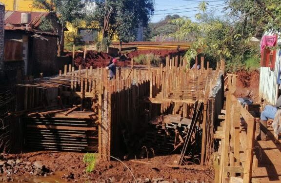 Oberá afronta importantes obras para mejorar la canalización de las lluvias