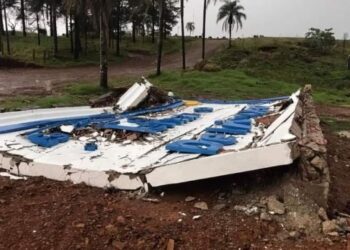 El temporal afectó a distintas localidades