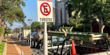 Oberá: establecen estacionamiento exclusivo para turistas