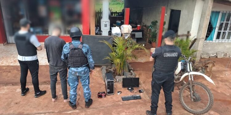 Esclarecen el robo al CAPS de Villa Blanquita de Oberá