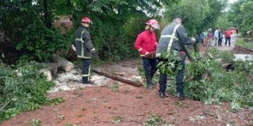 Oberá: Unos 125 damnificados por el temporal, de los cuales 55 fueron evacuados
