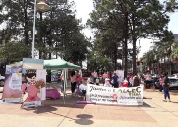 Lalcec Oberá encara campaña de prevención en el mes rosa
