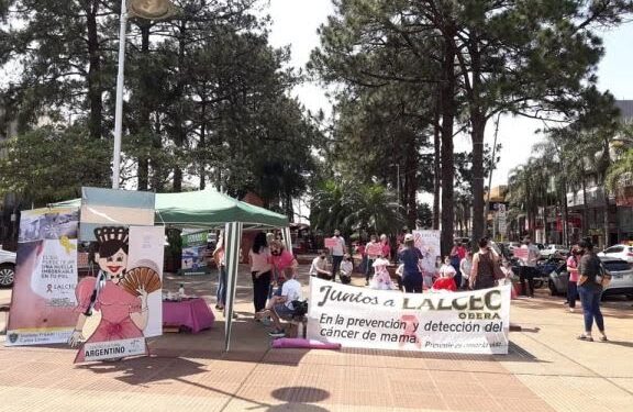Lalcec Oberá encara campaña de prevención en el mes rosa