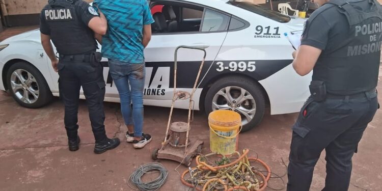 Hubo dos detenidos por tentativa de hurto en Oberá