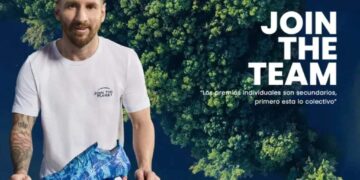 Lionel Messi se sumó a la campaña ecológica para preservar el río Paraná