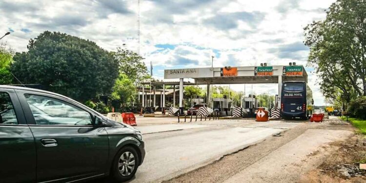 El peaje de Santa Ana ya no se podrá pagar en efectivo a partir de octubre